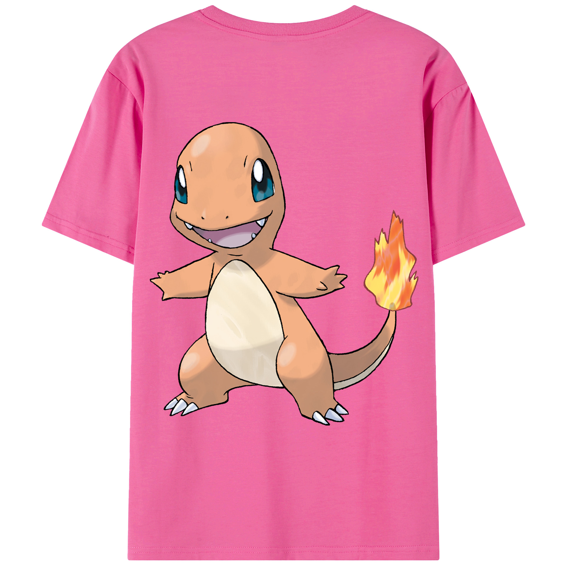 （画像用） ポケットモンスター Pokémon レディース半袖Tシャツ(バックプリント)